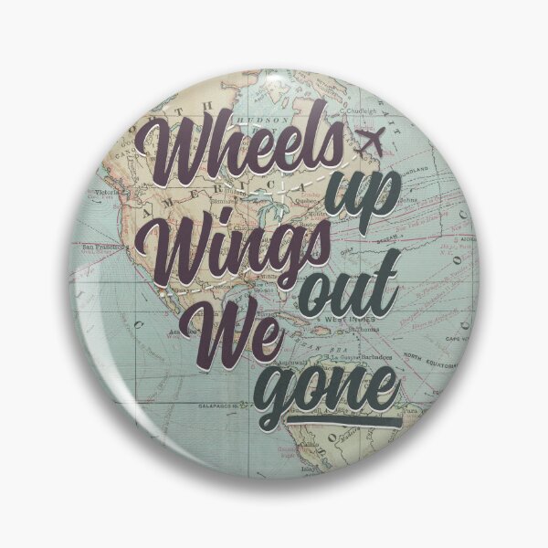 Item preview, WE GONE - Vintage World Map Wanderlust Travel Journal for Adventures designed and sold by ToruandMidori.
