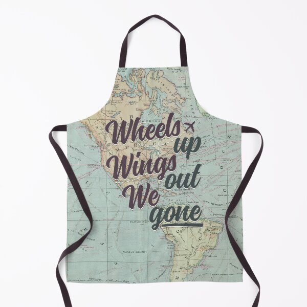 Item preview, WE GONE - Vintage World Map Wanderlust Travel Journal for Adventures designed and sold by ToruandMidori.