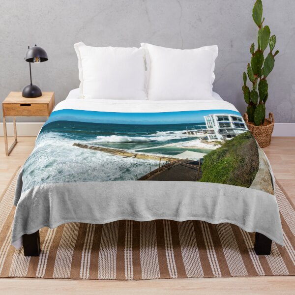Item preview, Icebergs Swimming Club Bondi Beach storm waves designed and sold by DavidMay.