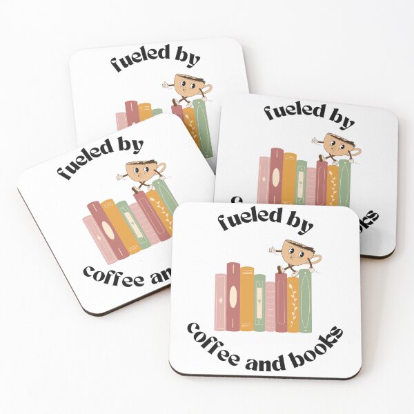Item preview, Fueled By Coffee and Books designed and sold by CozyCrafts04.
