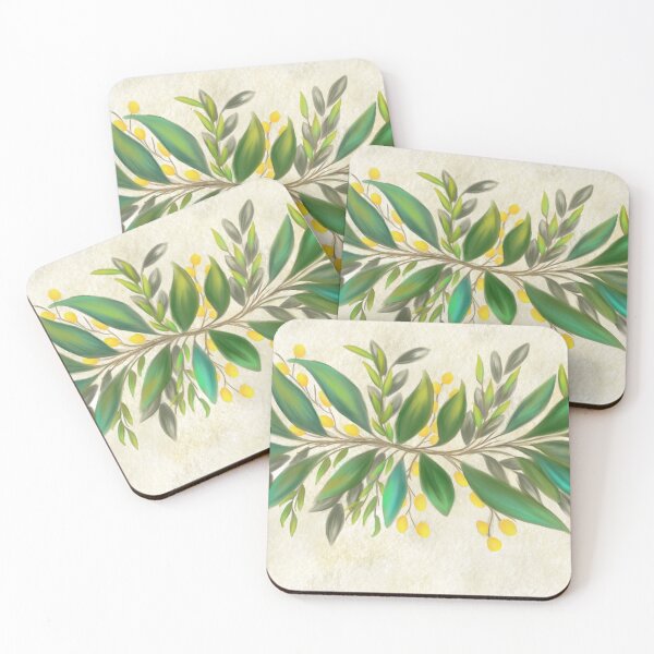 Item preview, Decorative leaves  designed and sold by dandeelionart.