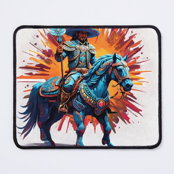 Item preview, Aztec Blue Charro of the Sun Aztec Blue Charro of the Sun designed and sold by SpectrumEssence.