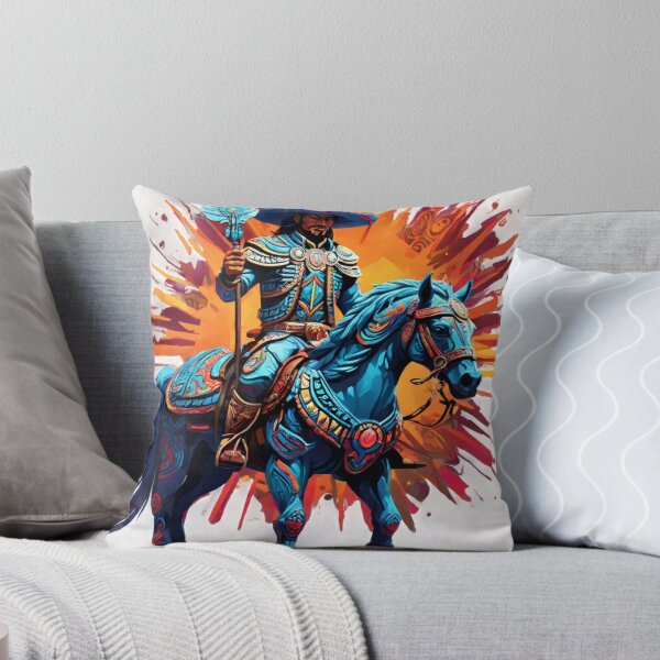 Item preview, Aztec Blue Charro of the Sun Aztec Blue Charro of the Sun designed and sold by SpectrumEssence.