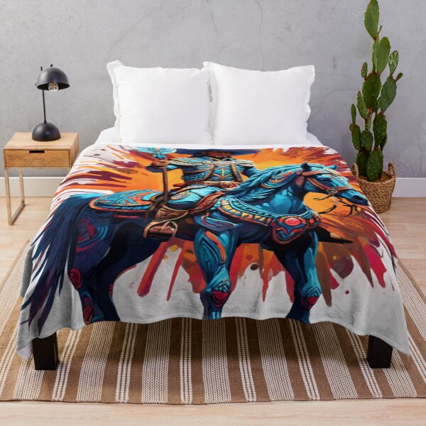 Item preview, Aztec Blue Charro of the Sun Charro Azul Azteca del Sol designed and sold by SpectrumEssence.