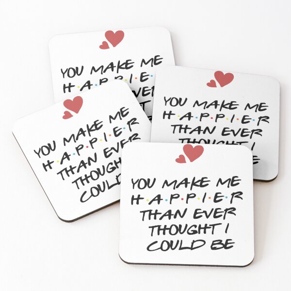 Item preview, Friends - You make me happier! designed and sold by UniqueTrick.
