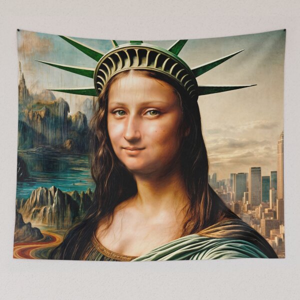 Item preview, Mona Liberty designed and sold by aleibanez.
