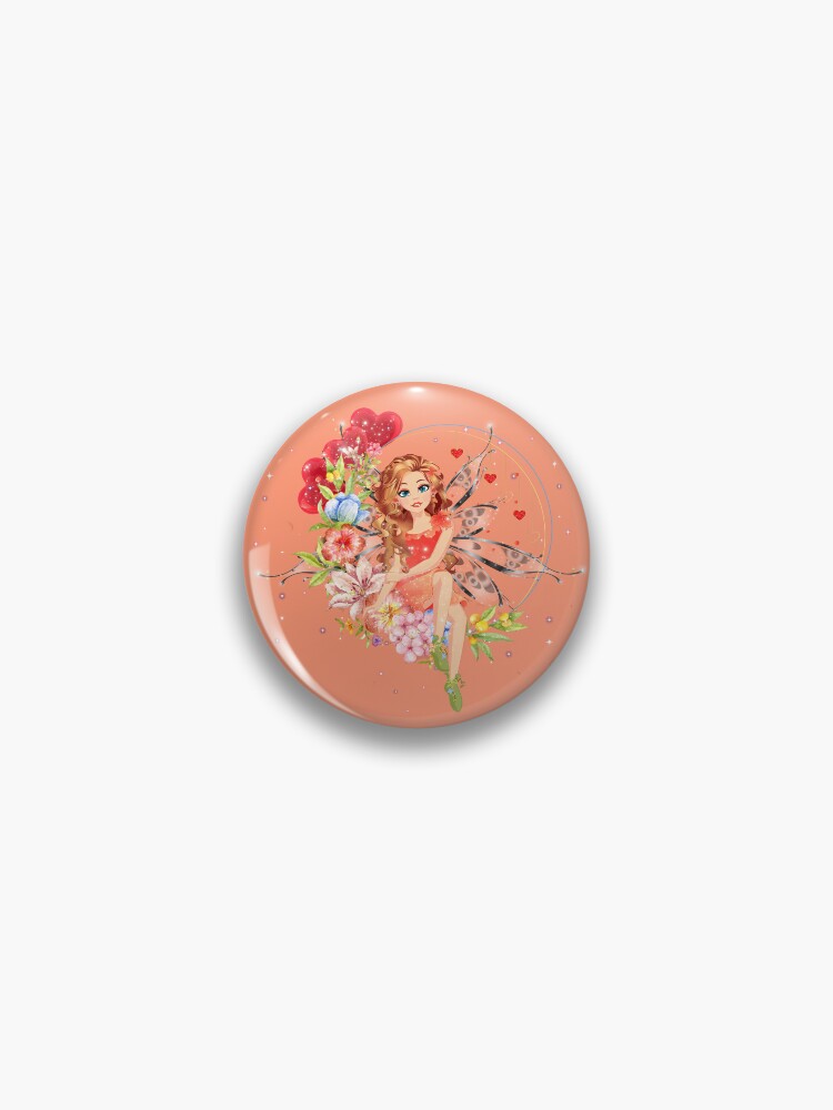 Thumbnail 1 of 3, Pin, Felicia's Circle of Love Collection™ designed and sold by TeelieTurner.