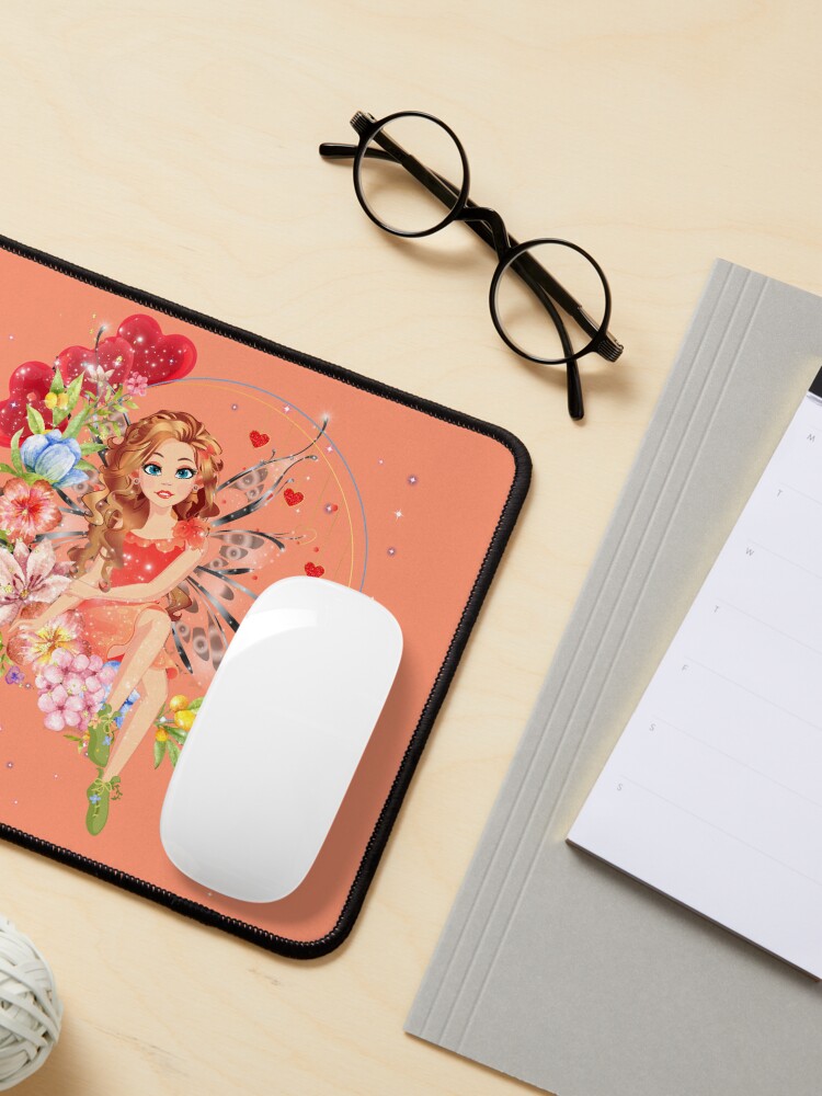 Thumbnail 3 of 5, Mouse Pad, Felicia's Circle of Love Collection™ designed and sold by TeelieTurner.