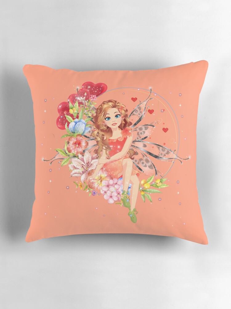 Thumbnail 3 of 4, Pillow, Felicia's Circle of Love Collection™ designed and sold by TeelieTurner.