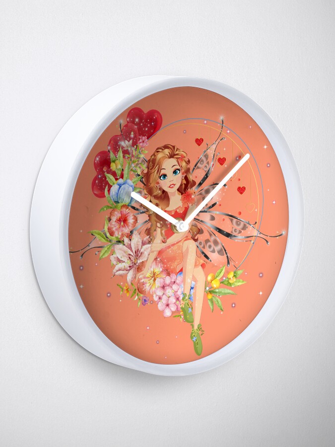 Thumbnail 1 of 4, Clock, Felicia's Circle of Love Collection™ designed and sold by TeelieTurner.