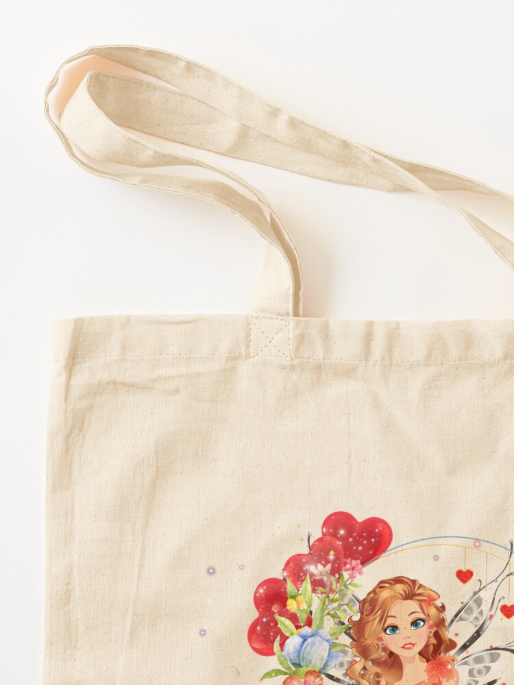 Thumbnail 3 of 5, Tote Bag, Felicia's Circle of Love Collection™ designed and sold by TeelieTurner.