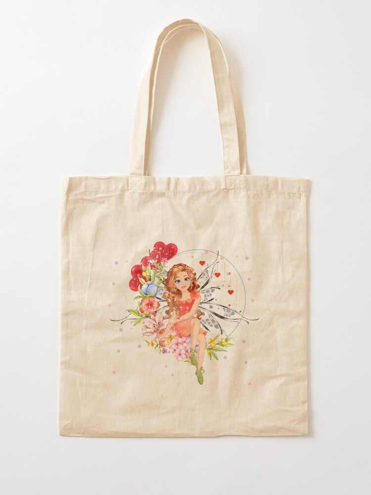 Thumbnail 2 of 5, Tote Bag, Felicia's Circle of Love Collection™ designed and sold by TeelieTurner.