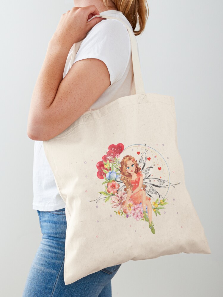 Thumbnail 1 of 5, Tote Bag, Felicia's Circle of Love Collection™ designed and sold by TeelieTurner.