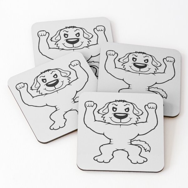 Item preview, Dog Bodybuilder Strong Muscles Gym Weightlifting designed and sold by shirt-o-mat.