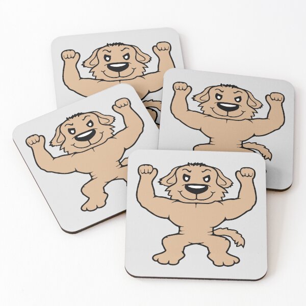 Item preview, Dog Bodybuilder Strong Muscles Gym Weightlifting designed and sold by shirt-o-mat.