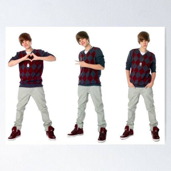 Artikel-Vorschau von Justin Bieber steht herum und tut nichts Produktives, designt und verkauft von ReactionPix.
