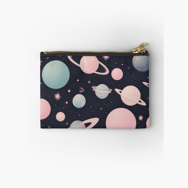 Item preview, Cute  Retro Space Pattern with Planets and Flowers designed and sold by hjian8219.