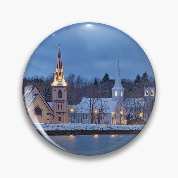 Item preview, Mahone Bay Nova Scotia three Churches designed and sold by Ericyaw.