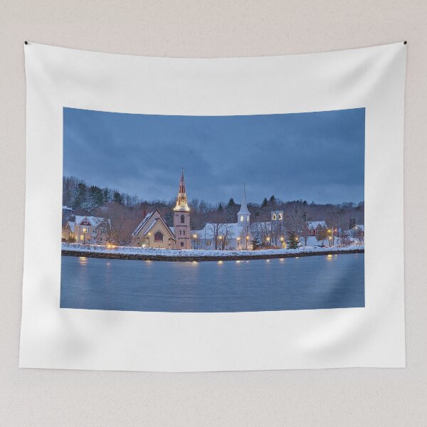Item preview, Mahone Bay Nova Scotia three Churches designed and sold by Ericyaw.