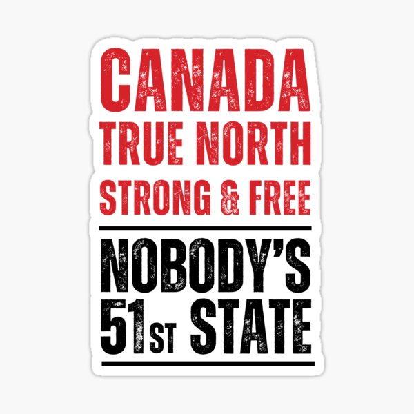 Aperçu de l'œuvre Canada True North Strong & Free (51e État sans personne) créée et vendue par Our Sacred Breath.