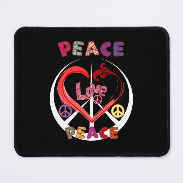 Item preview, Peace Signs And Love Hearts With A Colorful Vibe. designed and sold by Oaks Creations.