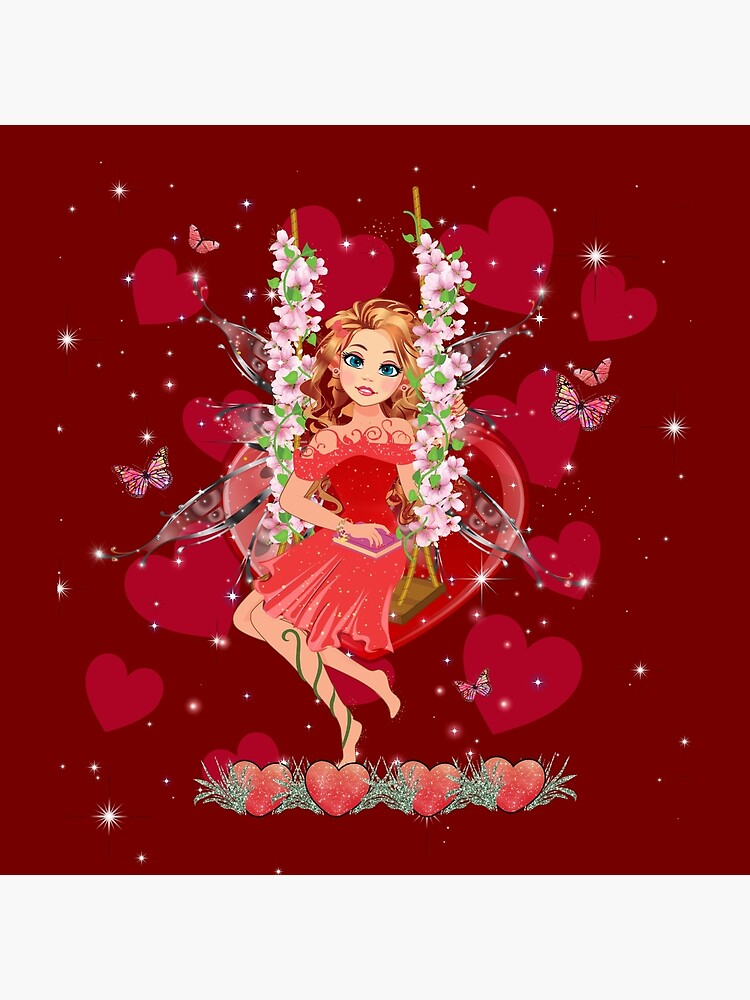 Thumbnail 2 of 2, Tote Bag, Felicia's Valentine Wrapped In Love Collection designed and sold by TeelieTurner.