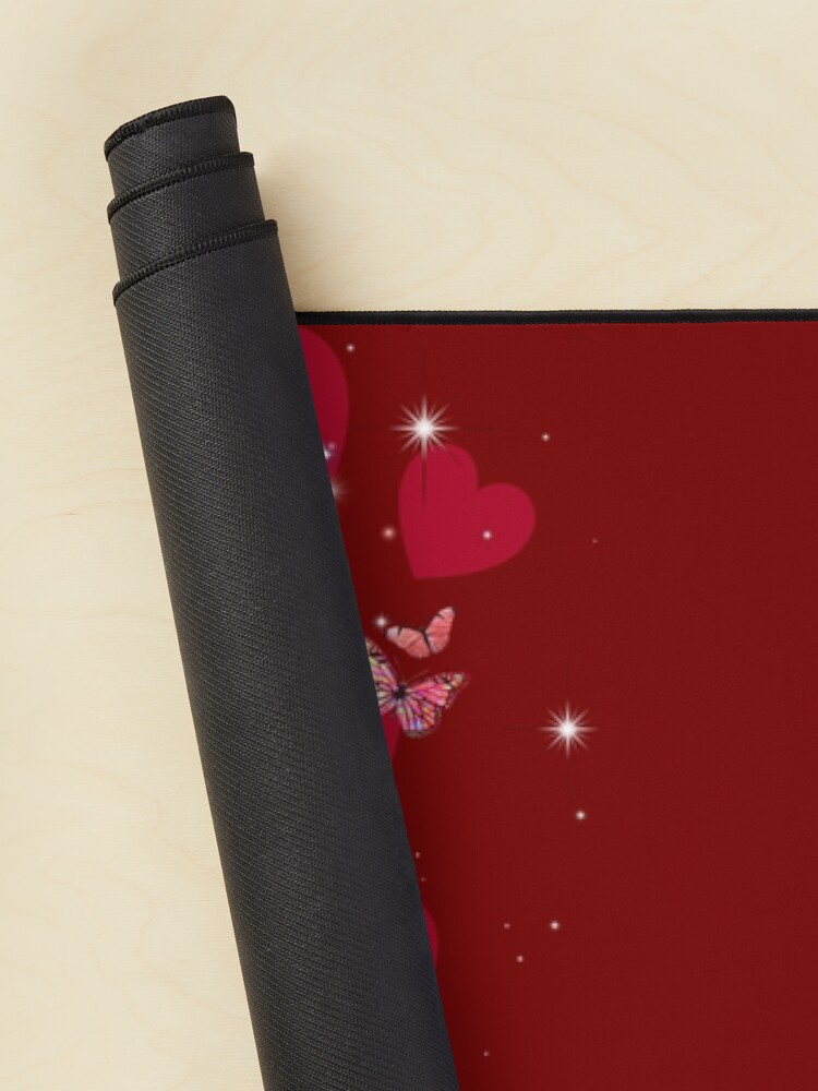 Thumbnail 2 of 5, Mouse Pad, Felicia's Valentine Wrapped In Love Collection designed and sold by TeelieTurner.