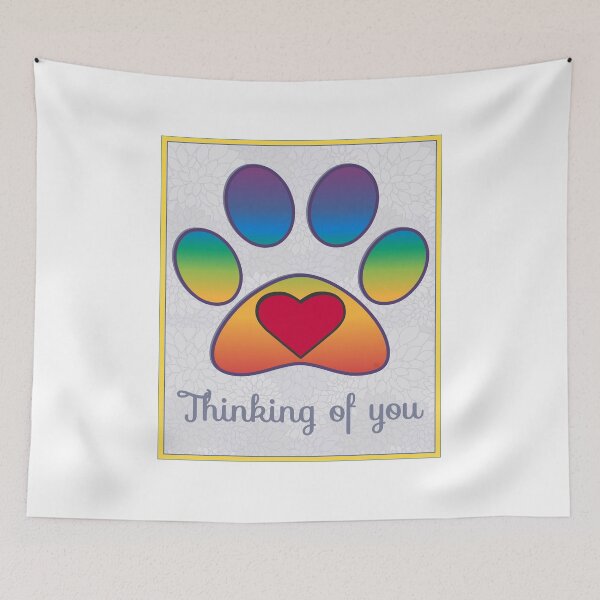 Item preview, Dog Sympathy Pet Loss Thinking of You designed and sold by MoePark.