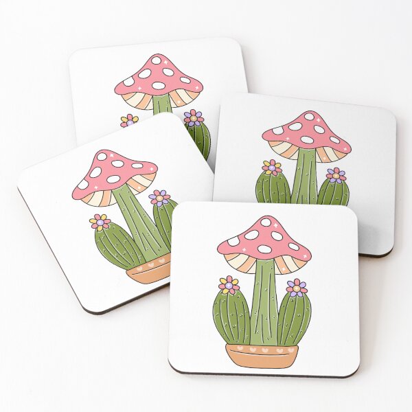 Item preview, Cute cactus in coloured, hand drawn designed and sold by Gii3on.