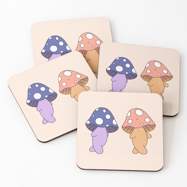 Item preview, BFFs (Best Fungi Forever) Print designed and sold by MentallyGhost.
