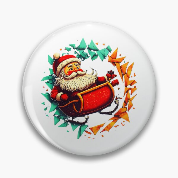 Artikelvorschau, Weihnachtsmann, Festliche Feiertage, Weihnachtsmann-Grafik, Bunte Weihnachten, Feiertags-GIF entworfen und verkauft von Indyadizine.