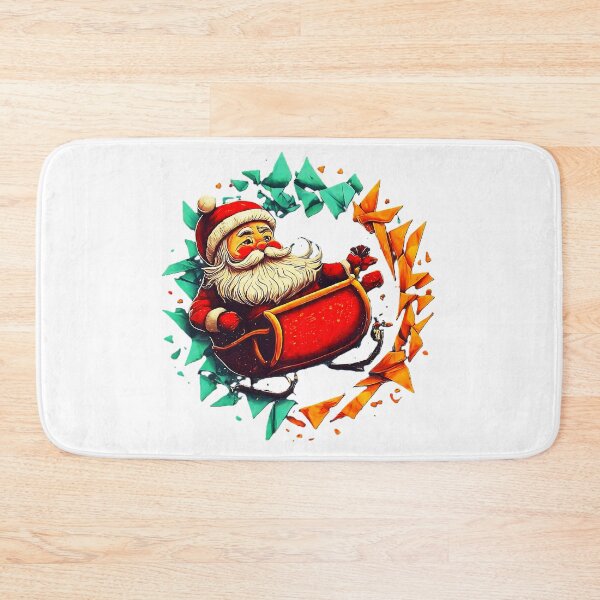 Item preview, Christmas Santa Claus , Festive Holiday , Santa Claus Graphic , Colorful Christmas , Holiday Gif designed and sold by Indyadizine.