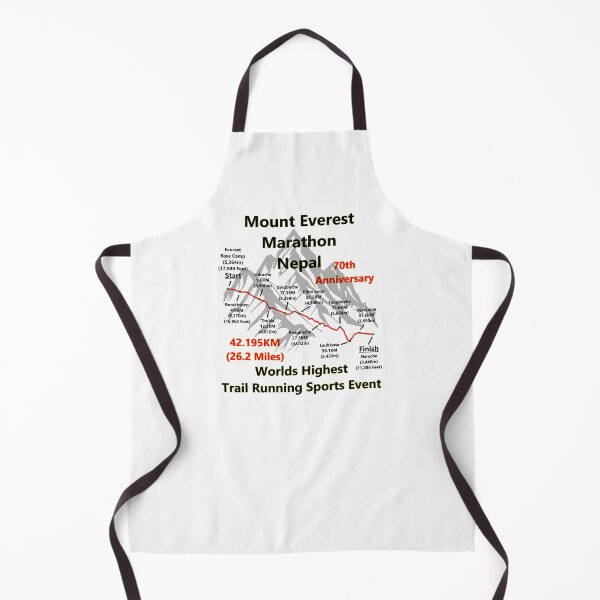 Item preview, Mount Everest Marathon, Nepal. Worlds Highest Trail Running Event. 70th Anniversary designed and sold by Oaks Creations.