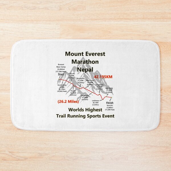 Item preview, Mount Everest Marathon, Nepal. Worlds Highest Trail Running Event. designed and sold by Oaks Creations.