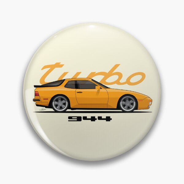 Artikelvorschau, Kopie der Porsche 944 Turbo Retro Black Illustration entworfen und verkauft von blackdogshop.