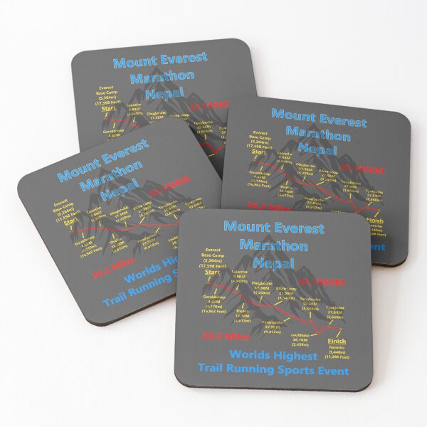 Item preview, Mount Everest Marathon, Nepal. Worlds Highest Trail Running Event. designed and sold by Oaks Creations.
