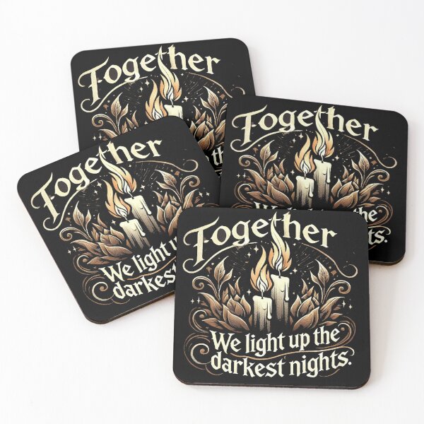 Item preview, Together, We Light Up the Dark designed and sold by Divine Lens Art.