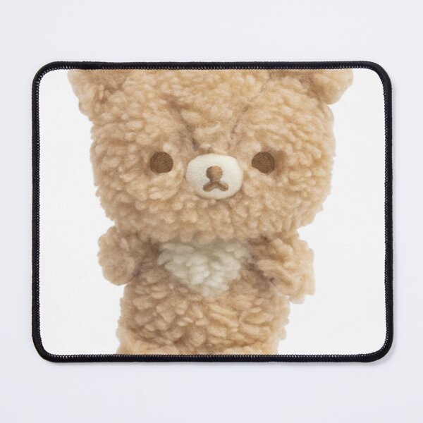 Item preview, Curly haired Rilakkuma teddy bear plushie designed and sold by Shadiyuu.