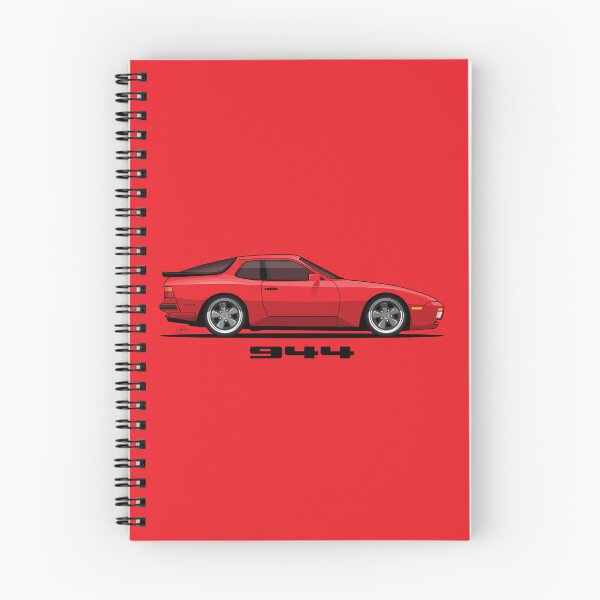 Item preview, Porsche 944 turbo retro Guards Red Illustration designed and sold by blackdogshop.