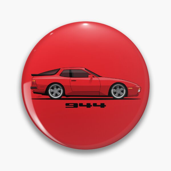 Artikelvorschau, Porsche 944 Turbo Retro Guards Red Abbildung entworfen und verkauft von blackdogshop.