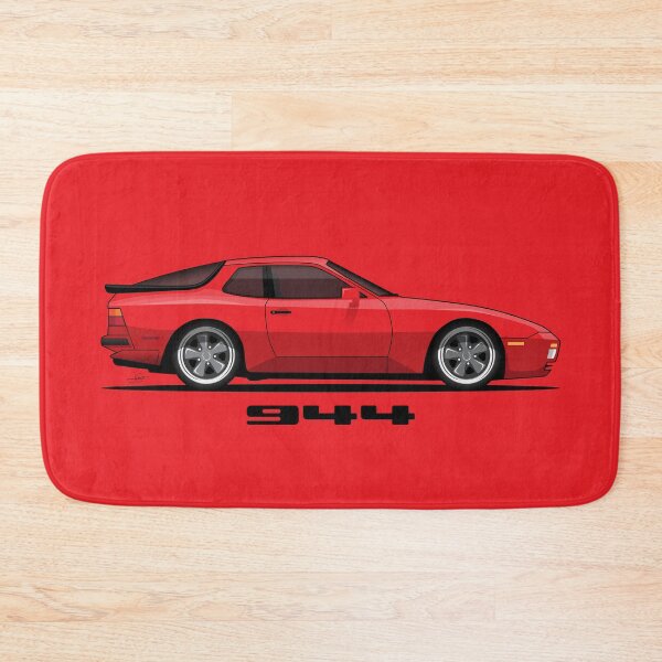 Item preview, Porsche 944 turbo retro Guards Red Illustration designed and sold by blackdogshop.