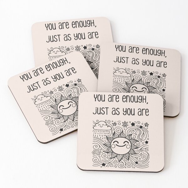 Item preview, You are enough just as you are designed and sold by Alma-design-art.