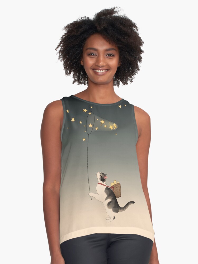 Item preview, Sleeveless Top designed and sold by BroccoliCatArt.