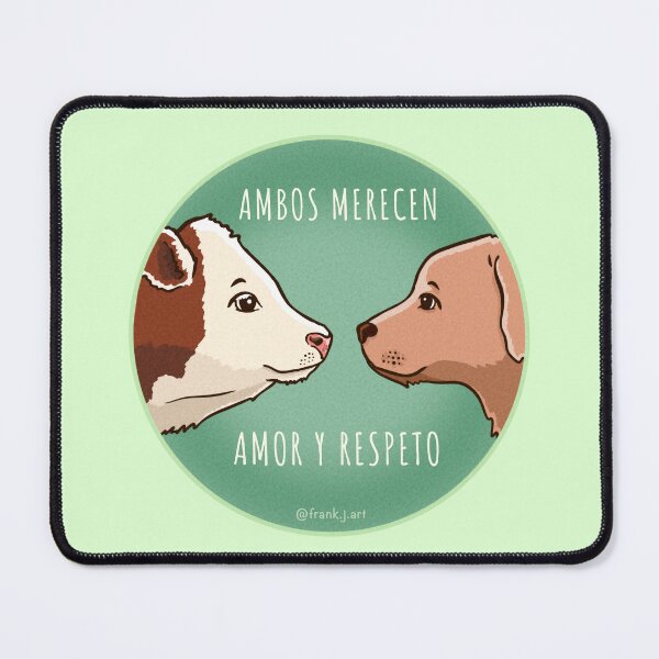 Item preview, Equality - cow and dog (Spanish) designed and sold by Frank J. Art.
