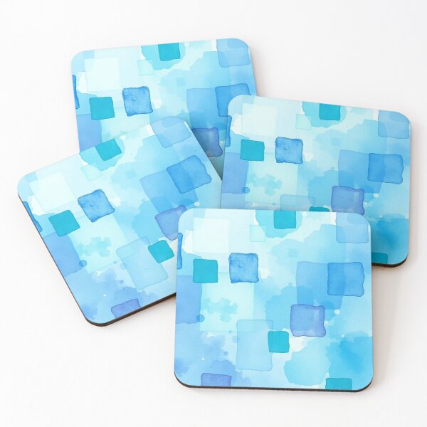 Item preview, Serene Blue Abstract Watercolor Design designed and sold by ChrisButler.