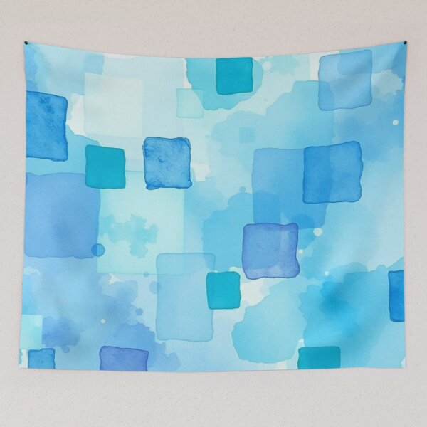 Item preview, Serene Blue Abstract Watercolor Design designed and sold by ChrisButler.