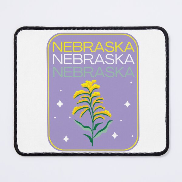 Artikelvorschau, Nebraska State Flower Goldenrod Klassisches T-Shirt Sticker entworfen und verkauft von ThinkNature!.