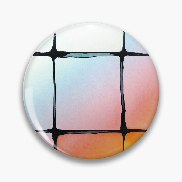 Item preview, Colorful Grid Watercolor Abstract Art designed and sold by ChrisButler.