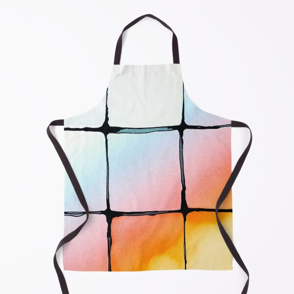 Item preview, Colorful Grid Watercolor Abstract Art designed and sold by ChrisButler.