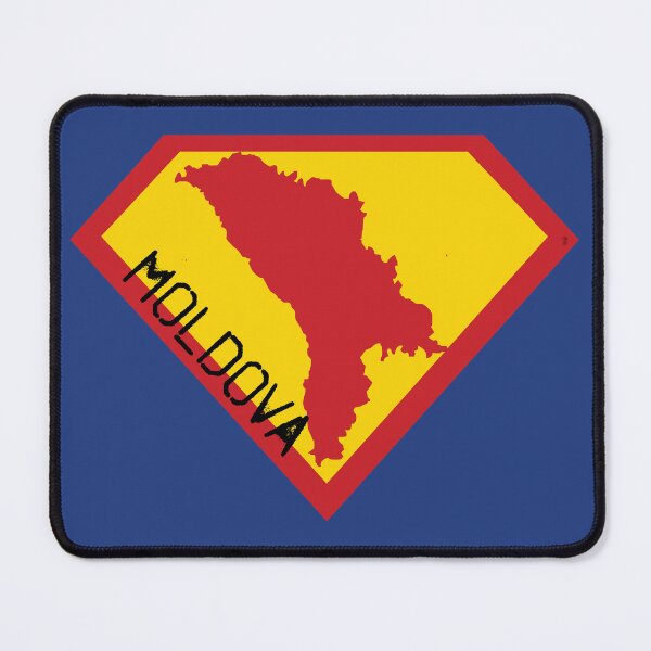 Item preview, SUPER MOLDOVA SHIELD - Freedom Is The Superpower - SUPERHERO spellout design designed and sold by pelagio.